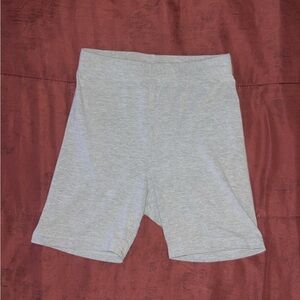 H&M Light Gray Lounge/Biker Shorts